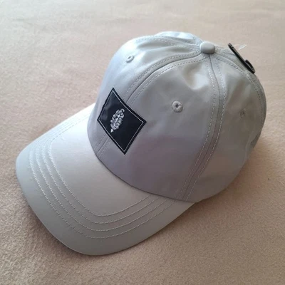 Free People Movement Simple Stunner Baseball Cap Silver Gray Reflective Logo NWT - Image 1 of 4