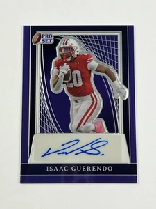 ISAAC GUERENDO 2024 Pro Set Purple Prismatic 06/15 Auto #PA-IG1 49ers Rookie - Picture 1 of 2