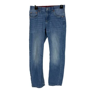 Levi's 514 Jeans Boys 14 Blue Denim Medium Wash Mid-Rise Straight Leg Zip Fly - Picture 1 of 13