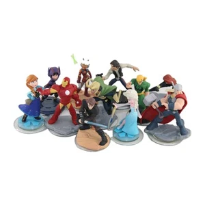 Disney Infinity 2.0 Lot of 11 Marvel Star Wars Frozen Figures Good Condition - Picture 1 of 12