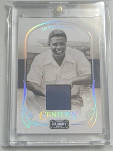 2008 Donruss Americana Celebrity Cuts Jackie Robinson /100 Worm Patch Relic HOF - Picture 1 of 2