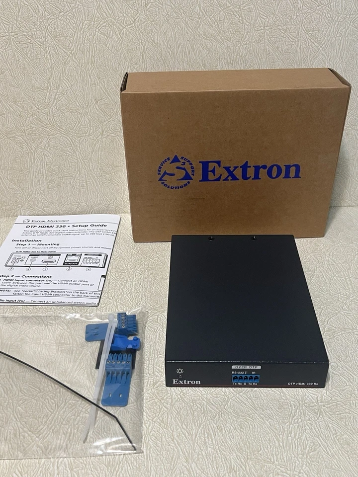 Extron 60-1331-13 DTP HDMI 4K 330 Rx Long Distance HDMI Twisted Pair Receiver 330ft/100m