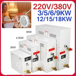 Juego de generador de baño de vapor 6/9/12KW - Incluye control para ducha de vapor y sauna、、、、、 - Imagen 1 de 55