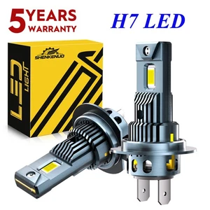 Canbus H7 LED Headlight Bulbs for Honda CBR600RR 2003-2017 CBR600F4i 2001-2006 - Picture 1 of 10