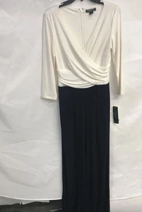 Lauren Ralph Lauren Kleid Damen 10 schwarz/weiß Overall - Neu mit Etikett Hosenanzug  - Bild 1 von 12