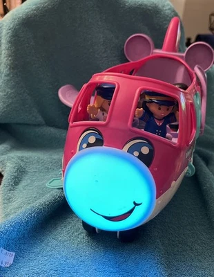 Fisher-Price Little People Barbie Toddler Toy Little Dream Plane 7 People 2 Pets - Image 1 of 4