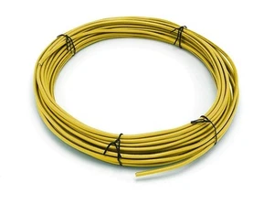 THHN / Building Wire - Yellow Jacket - 10 Gauge Solid Copper UL UV - 150 Ft - Picture 1 of 9