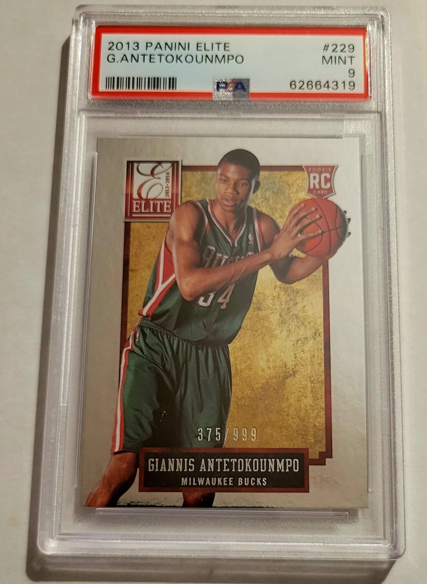 Giannis Antetokounmpo Basketball Grade 9 Rookie Sports Trading