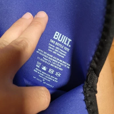 Bolso de 2 botellas de vino con aislamiento de napreno Built New York Foto 1 de 4