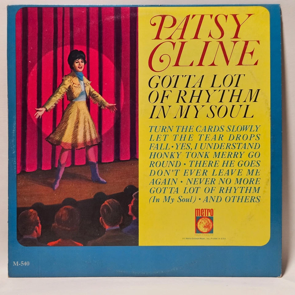 Patsy Cline - Gotta Lot Of Rhythm In My Soul - 1965 Country - EX - UltSnc Cln Foto 1 de 1