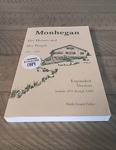 MONHEGAN Her Houses and Her People 2001, Signed Ruth Faller - Bild 1 von 9