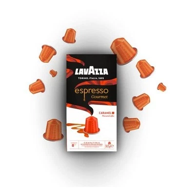 Kapseln Lavazza 7153 nespresso Espresso Gourmet Caramel - Bild 1 von 3