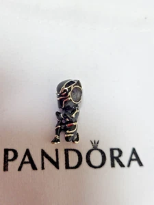 charm Pandora MARVEL BLACK PANTHER argent 925 + émaille - Bild 1 von 5