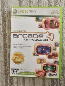 Xbox Live Arcade Unplugged Vol. 1 (Microsoft Xbox 360, 2006) - Picture 1 of 3