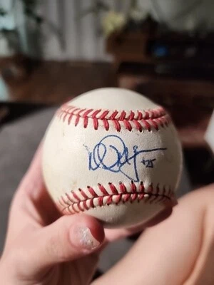 Mark McGwire vintage signed autographed Game baseball. 90s.  - Image 1 of 4