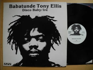 BABATUNDE TONY ELLIS Disco Baby / Ire 12" Maxi 1980 Sweden EX - Foto 1 di 2