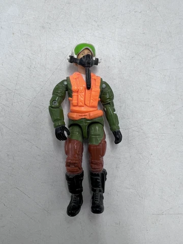 1994 GI JOE Paratrooper GUILE With Helmet And Mask, Hasbro Cover