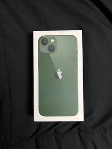 zielony iPhone 13 pudełko bez ładowarki lub telefonu - Zdjęcie 1 z 3