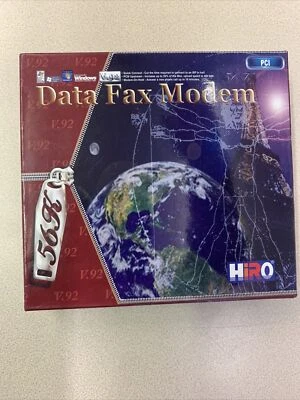 668 - NEW IN BOX !!! DATA FAX MODEM / H50003 / 1222000475 - Image 1 of 3
