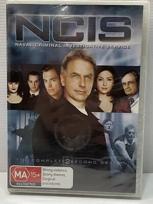 NCIS  Season 2 DVD New Sealed 2004 Region 4 Rated MA15+ 6 Disc Set PAL - Image 1 of 4