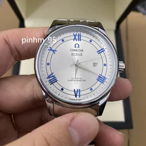 Omega De Ville Co-Axial Automatic White Mens OMEGA 424.10.37.20.03.002 Watch - Picture 1 of 3
