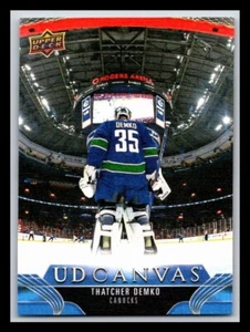 2023-24 Upper Deck UD Canvas #C80 Thatcher Demko - Picture 1 of 2