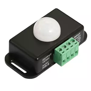 Motion Sensor Switch DC 12V-24V 8A Motion Sensor Motion Sensor Infrared PIR LED - Picture 1 of 10