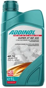 ADDINOL SUPER 2T MZ 406 1 Liter Synthetisches 2-Takt Motoröl Hochleistungsöl - Bild 1 von 1