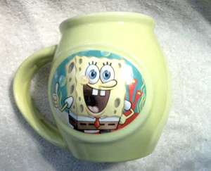 Heavy Spongebob Cup - 2014 Viacom - MFG-M 2011406054234 - Holds 12 ounces - Picture 1 of 4