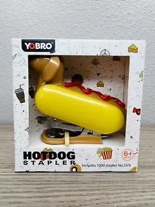 Mini Stapler for Kids Students Novelty Hotdog Desktop Stapler with 1000PCS - Picture 1 of 6
