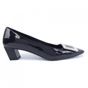 Roger Vivier taglia 38,5 décolleté da donna in pelle verniciata colore nero - Foto 1 di 6