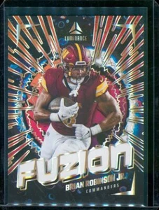 2024 Panini Luminance Fuzion Brian Robinson Jr. #FUZ-BRJ - Picture 1 of 2