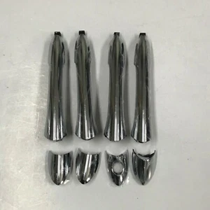Outside Chrome Door Catch Handle 8p For 2011 2014 Hyundai i45 : YF Sonata - Picture 1 of 12