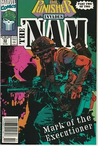 EL NOMBRE EL CASTIGADOR INVADE LA SEGUNDA PARTE DE DOS #53 FEBRERO MARVEL COMICS  - Imagen 1 de 2