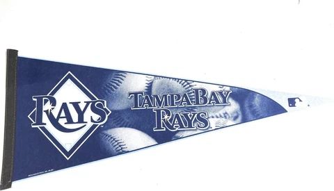 Tampa Bay Rays MLB Large Pennant, 12" x 30" Cover