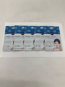 5 PACK Miss Spa Deep Clean Blemish Be Gone Facial Sheet Mask Tea Tree Vitamin C - Picture 1 of 6