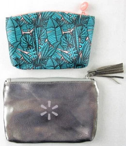 NEW Lot of 2 Makeup Cosmetic Bags, 1 Ipsy and 1 Walmart - Picture 1 of 4