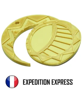 Médaillon Les Mystérieuses Cités D’Or 5cm Imprimé PLA Médaille Pendentif Collier - Foto 1 di 12