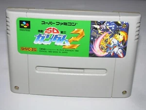 Mobile Suit Kidou Senshi SD Gundam 2 Super Famicom SFC Japan import US Seller - Picture 1 of 2