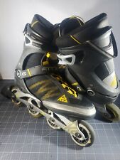 K2 Rollerblades F.I.T. Men's Inline Fitness Skates yellow/black Size 11 US