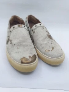 Scarpe slip on donna Chocolat Blu Noella capelli di vitello stile invecchiato EU 36 US 6 - Foto 1 di 18