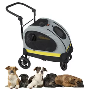 Bingopaw Hundebuggy Hundewagen Hundeanhänger Hundetasche bis 20kg für klein Hund - Bild 1 von 12