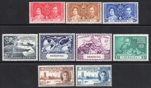 BERMUDA M/M 1937-49 Coronation, Victory, U.P.U Sets - Picture 1 of 1