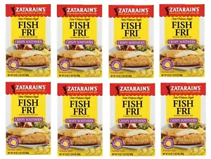Zatarain's Gluten-Free Crispy Southern Fish Fry Mix, 24 oz Box (8 Pack) - Picture 1 of 24