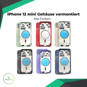 iPhone 12 MINI Backcover Gehäuse Rückseite Rahmen VORMONTIERT - Bild 1 von 9