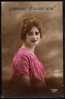 BY017 ART DECO HIGH FASHION FLAPPER LADY WOMAN HAIRSTYLE  KITSCH Tinted PHOTO pc