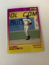 RAMON BAUTISTA 1990 Star Kinston Indians PWE SHIP EXNM