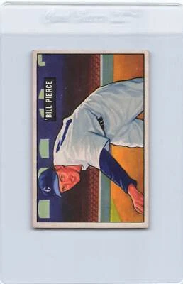 1951 Bowman #196 Bill Pierce White Sox NM *DA-B6511 - Image 1 of 2