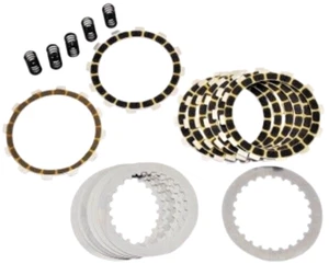 BARNETT EMBRAGUE FRICCIONES Hecho con Kevlar + ACEROS + RESORTES KZ 750 E FOURS 1980-1983 - Imagen 1 de 5