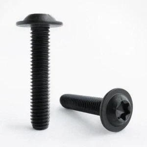 Brida de botón Torx de acero inoxidable negro M4 M5 M6 - Imagen 1 de 1